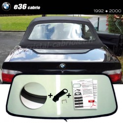 Lunette E36 cabriolet
