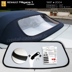 Lunette Megane cabriolet